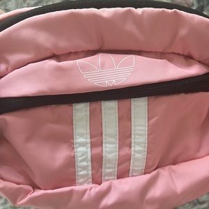 Adidas Fanny pack in bubblegum pink (NWOT)